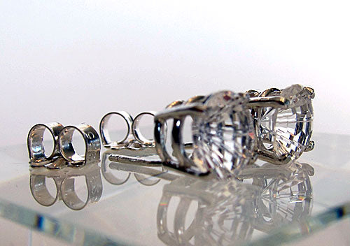 Clear Quartz Super Nova Post Earrings