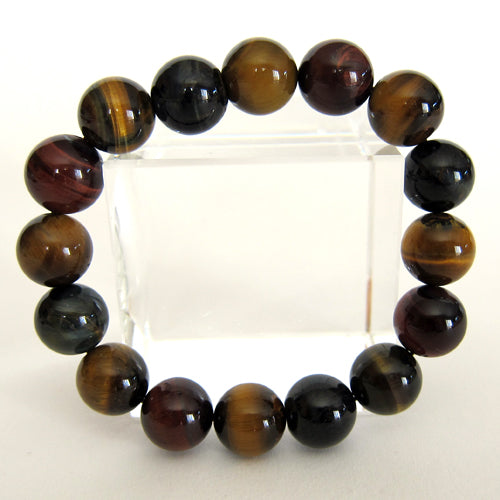 Large Tiger's Eye Power Beads Bracelet