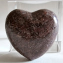 Lepidolite Crystal Heart