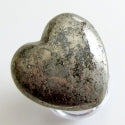 Pyrite Shimmering Heart