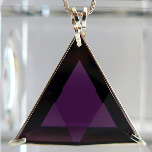 Siberian Purple Quartz Star of David