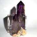 AAA Twin Phantom Madagascar Amethyst Point