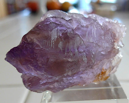 Bolivian Rainbow Ametrine Twin Fan