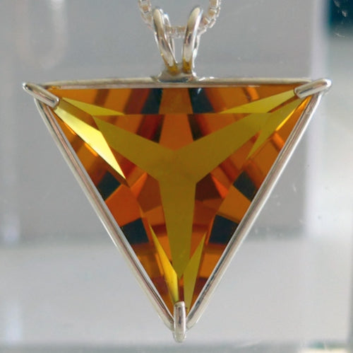 Siberian Gold Angelic Star Pendant