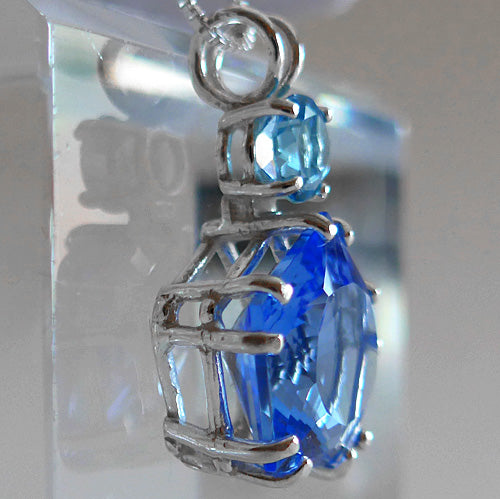 Siberian Blue Star of Venus with Blue Topaz