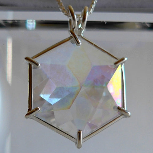 Angel Aura Quartz Flower of Life