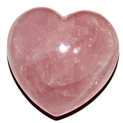 Rose Quartz Heart