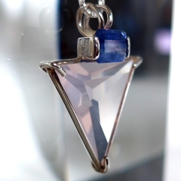 Rose Quartz Angelic Star with Kyanite Gemstone Bar