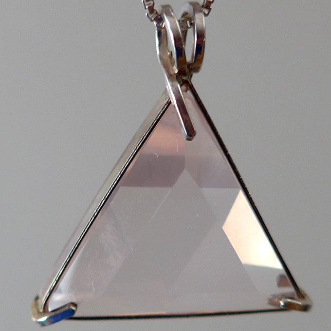 Rose Quartz Star of David Pendant