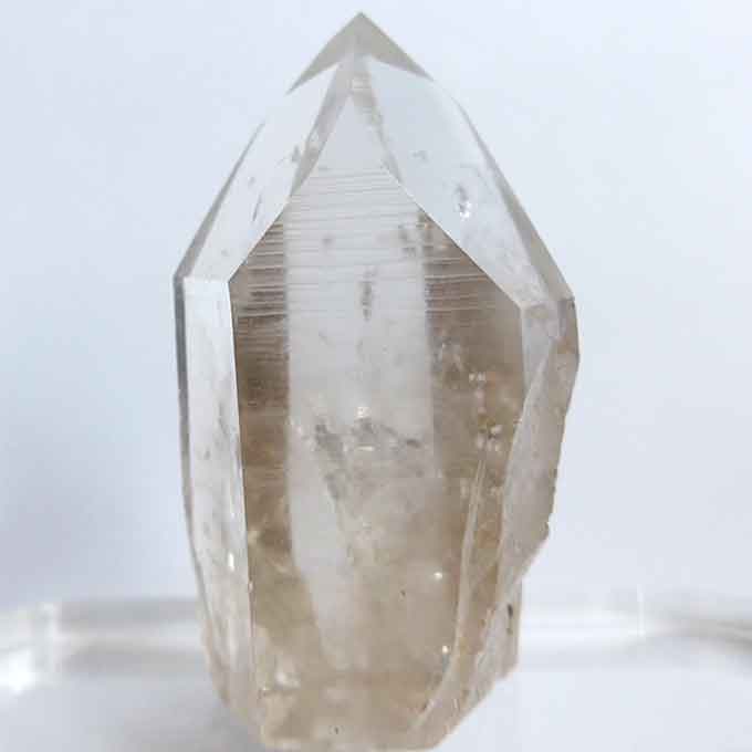 Semi Polished Lemurian Growth Interference Isis Generator with Temple Markings