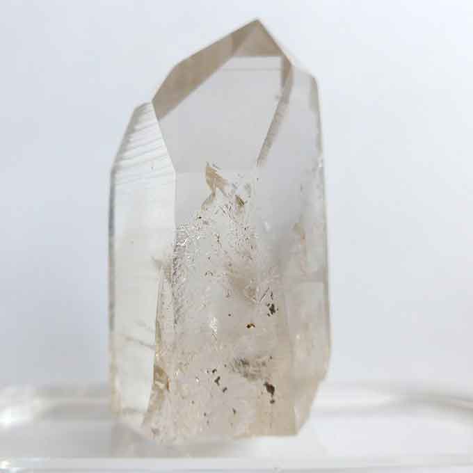 Semi Polished Lemurian Growth Interference Isis Generator with Temple Markings