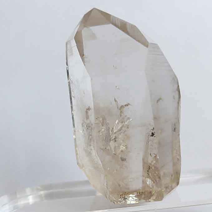 Semi Polished Lemurian Growth Interference Isis Generator with Temple Markings