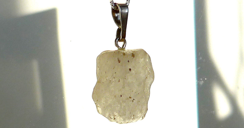 Libyan Desert Glass Simple Pendant