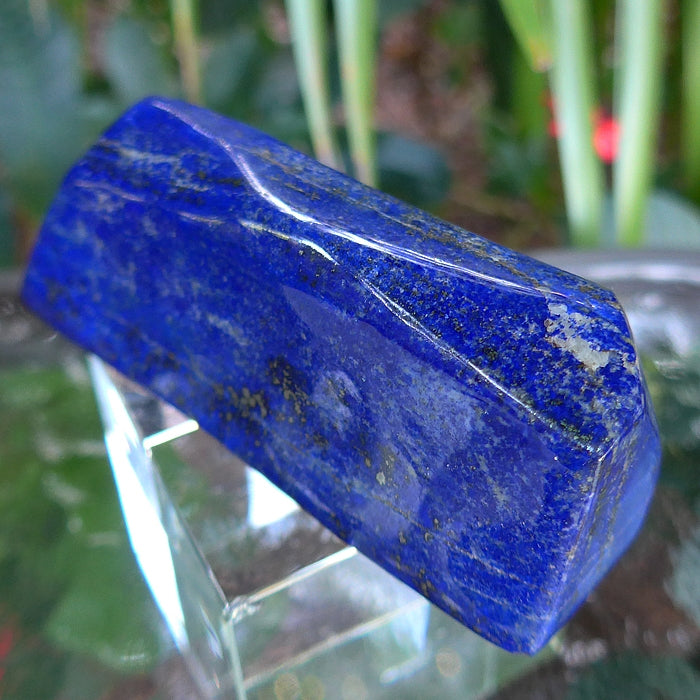 Slender Large Polished Lapis Lazuli Altar