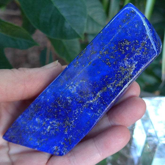 Slender Large Polished Lapis Lazuli Altar