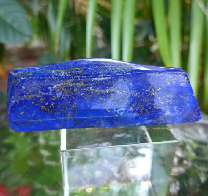 Slender Large Polished Lapis Lazuli Altar