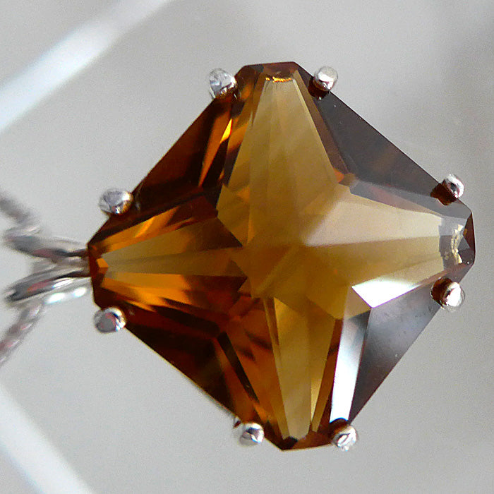 Citrine Magician Stone Basket Setting