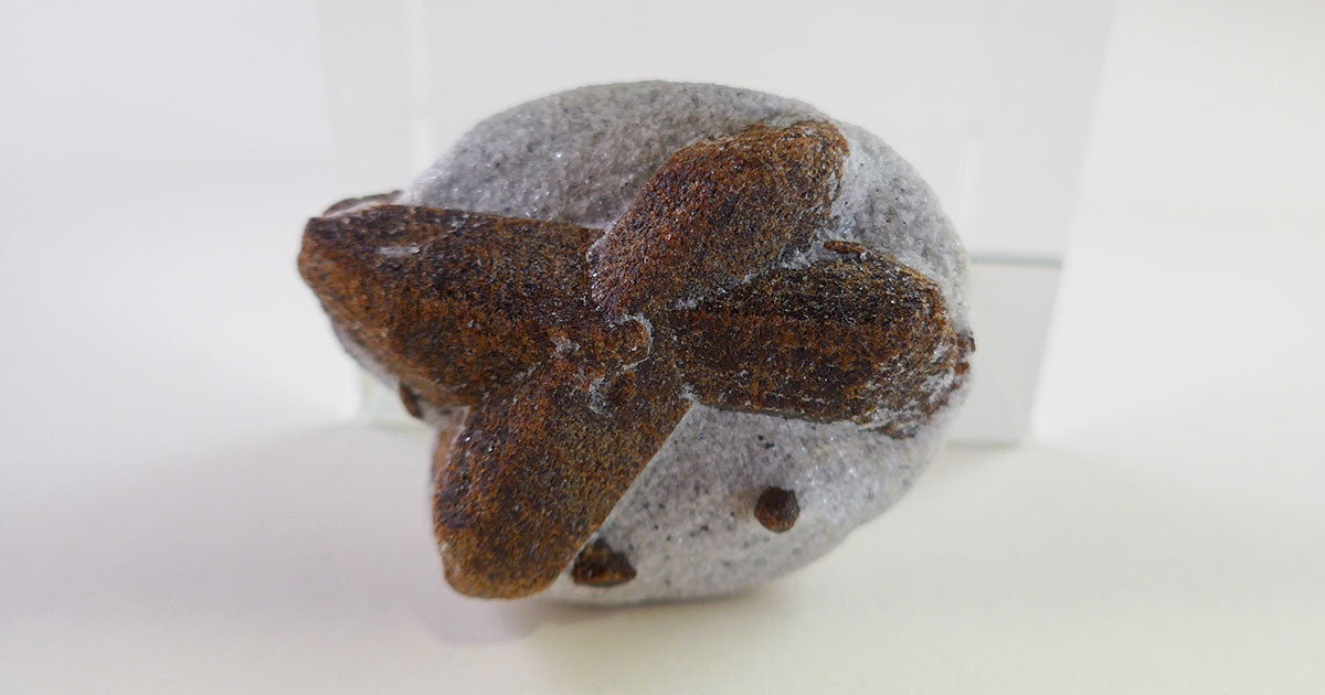 Sweet St. Andrew's Staurolite Cross