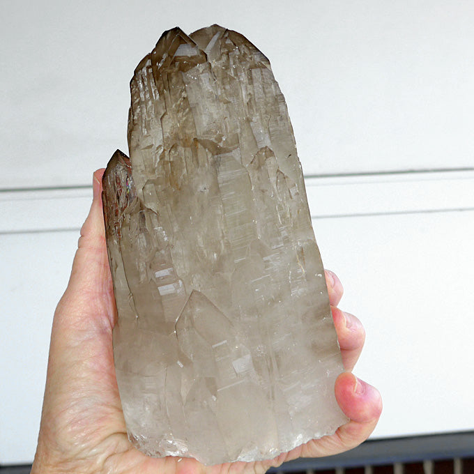 AAA Giant Smoky Citrine Elestial Cathedral