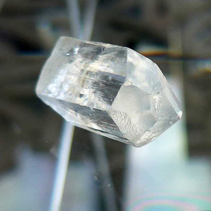 95% Water Clear Topaz Gemstone with Fine Termination