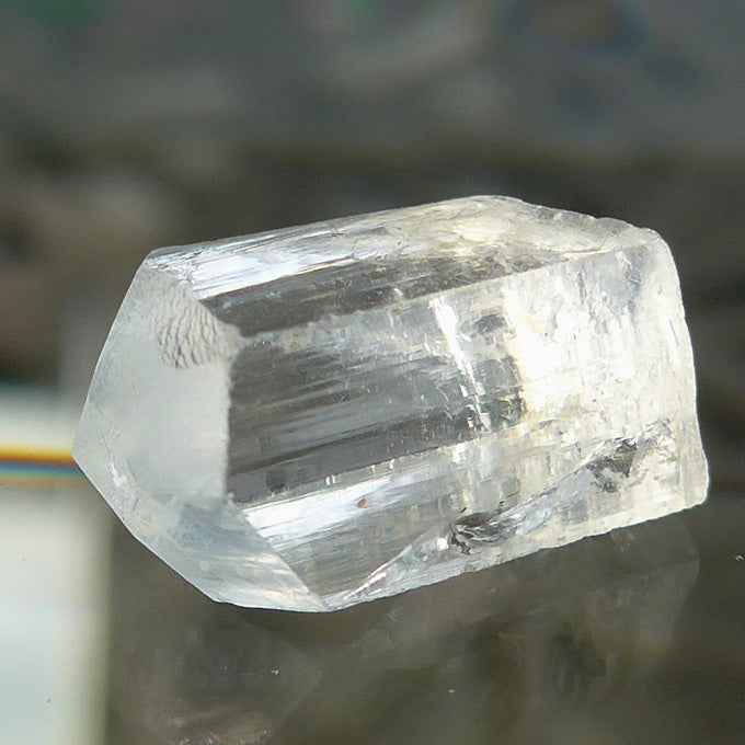 95% Water Clear Topaz Gemstone with Fine Termination