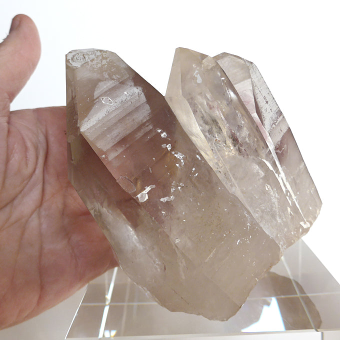 Triple Point Lemurian Standing Cluster with Isis Face