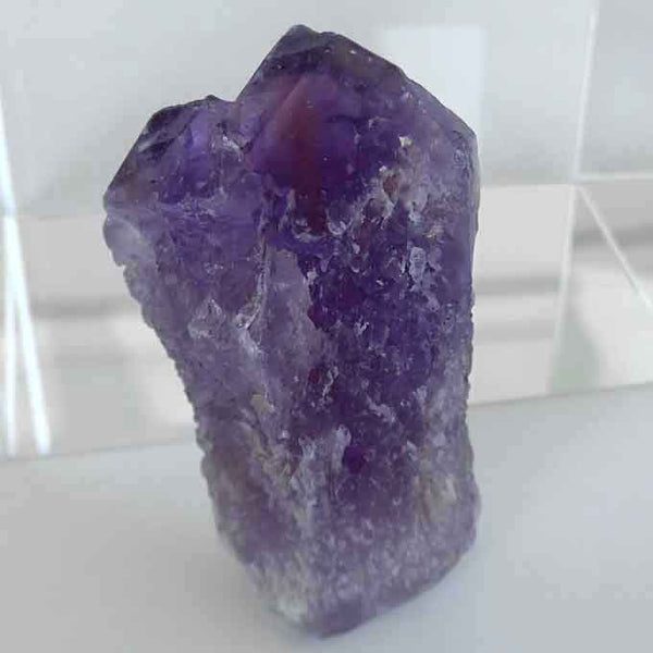 Twin Striped Rainbow Ametrine Phantom Wand